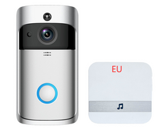 WiseBell™ | Slimme draadloze wifi-beveiligingsdeurbel voor optimale bescherming.